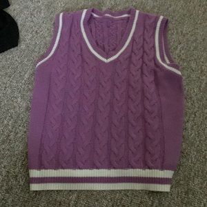 Purple vest